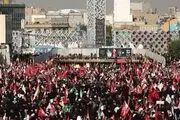 گزارش سی‌ان‌ان از حضور جمعیت عظیم عزاداران ایرانی