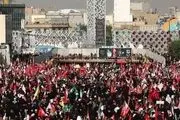 گزارش سی‌ان‌ان از حضور جمعیت عظیم عزاداران ایرانی