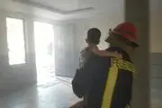 حریق گسترده منزل مسکونی در مشهد