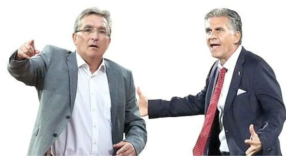 آتش دوباره اختلاف کی روش و برانکو به جان فوتبال ایران