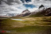 رودخانه‌ای در سیبری به رنگ خون درآمد!+ تصاویر 
