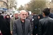 مقیمی در مراسم راهپیمایی ۱۳ آبان حضور یافت