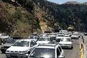 ترافیک در محور کندوان سنگین است
