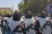  تصاویر زنان مسلح ایران که مورد توجه اسرائیل قرار گرفت 