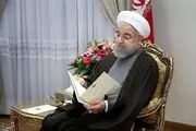 پیام روحانی به ورزشکاران المپیکی