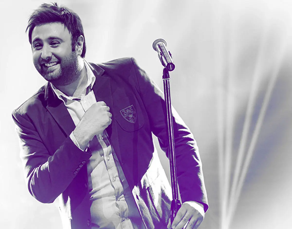 محمد علیزاده روی صحنه رفت