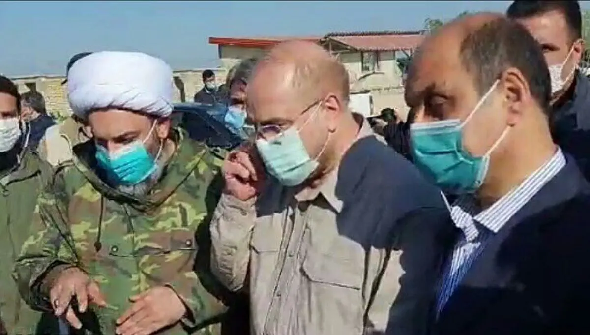 بازدید قالیباف از مناطق بازسازی شده مرزی گلستان