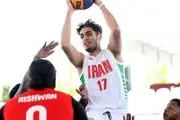 بسکتبال 3 نفره ایران برنزی شد