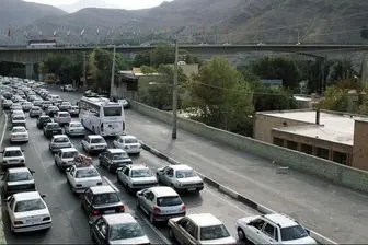  ترافیک پرحجم جاده‌های شمال در آستانه عیدفطر 