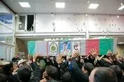 تشییع پیکر مرزبان شهید 
