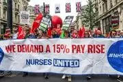 اعتصاب پرستاران انگلیسی
