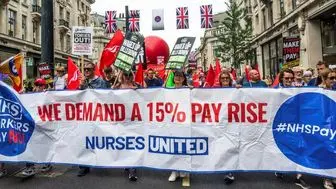 اعتصاب پرستاران انگلیسی