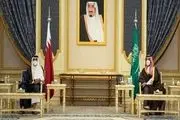 دیدار امیر قطر با «محمد بن سلمان»