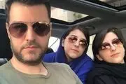 پدر دختری باربد بابایی در ظهر آدینه /عکس