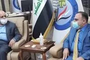 دیدار سفیر جمهوری اسلامی ایران با وزیر دادگستری عراق