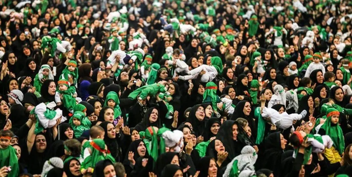 برگزاری مراسم شیرخوارگان حسینی در ۷۵۰۰ نقطه کشور/ فرزندم را نذر قیام امام زمان می‌کنم +عکس و فیلم