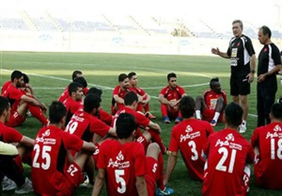  ٣٠ دقیقه هیجان انگیز براى بازیکنان پرسپولیس 