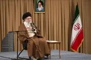پوشش خاص بسیجیان در دیدار با رهبر انقلاب+تصاویر