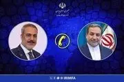 تماس تلفنی عراقچی و فیدان
