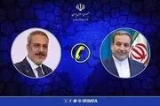 تماس تلفنی عراقچی و فیدان