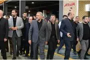بازدید استاندار تهران و جمعی از مدیران ارشد استان از کارخانه تولید ابزار آروا