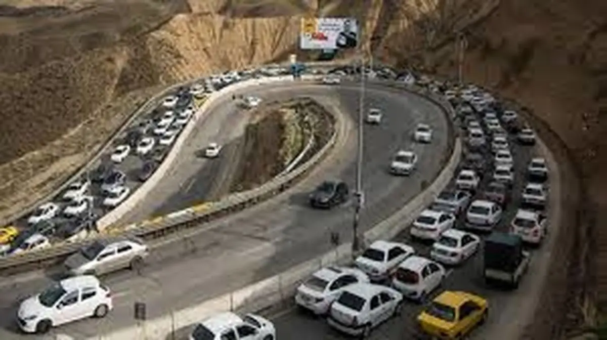 ترافیک سنگین در برخی مقاطع محورهای شمالی