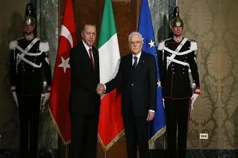دیدار رؤسای جمهور ترکیه و ایتالیا در رم