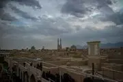 تصویر آخر الزمانی از آسمان مرکز ایران