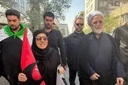  حضور شخصیت‌ها در تشییع پیکر امام خامنه‌ای شهید +تصاویر