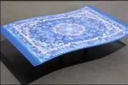 قالی پرنده با الهام از فرش ایرانی