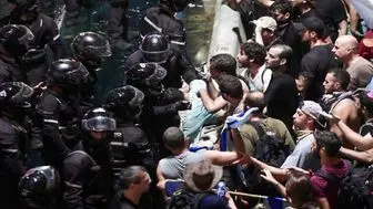پلیس رژیم صهیونیستی هم به معترضان پیوست