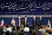 دختران حضرت امام در مراسم تنفیذ ریاست جمهوری حسن روحانی+عکس