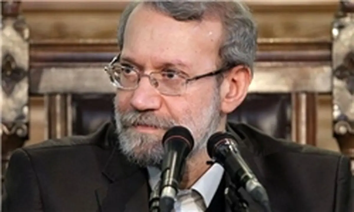 نشست مشترک خبری لاریجانی با نبیهبری