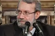 نشست مشترک خبری لاریجانی با نبیه‌بری