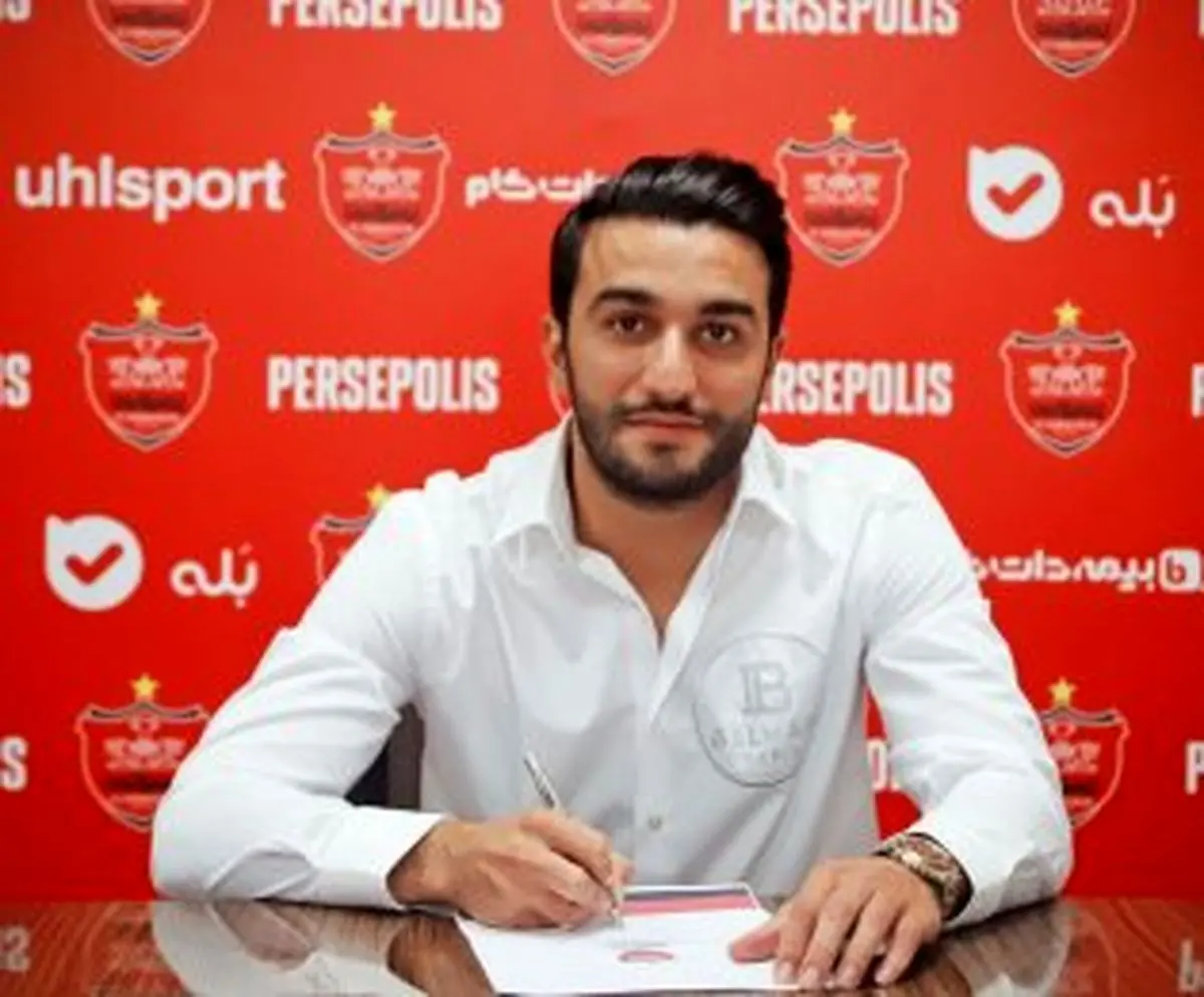 جانشین سیامک نعمتی در تمرین پرسپولیس 