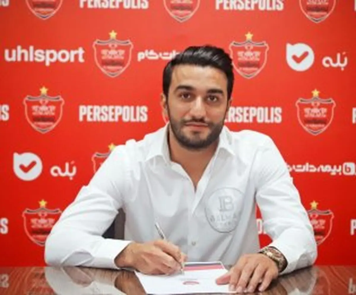 سیامک نعمتی در پرسپولیس می ماند+ عکس