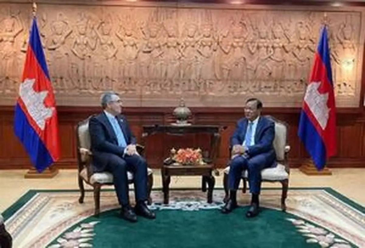 ابراز علاقه وزیر امور خارجه کامبوج برای سفر به تهران