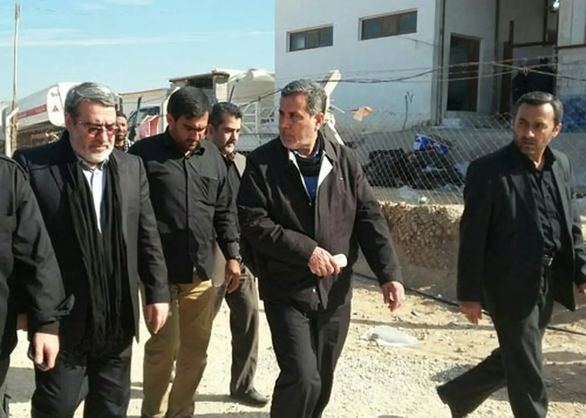 بازدید معاون اول رئیس جمهور و وزیر کشور از موکب علی بن موسی الرضا (ع) سازمان بسیج شهرداری تهران