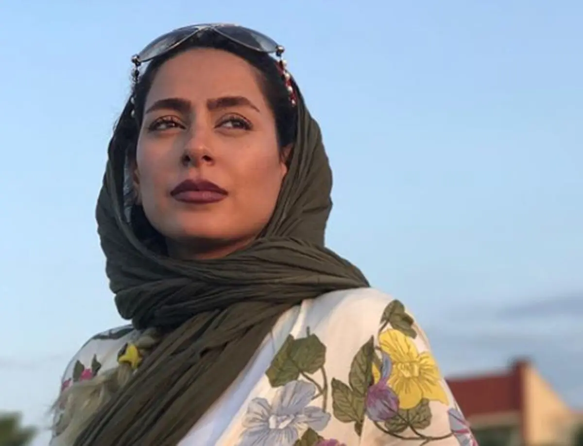 ست چرم سمانه پاکدل و همسر بازیگرش /عکس