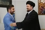 قهرمان المپیک با یادگار امام (ره) دیدار کرد