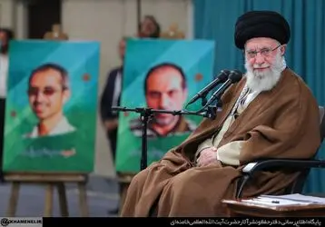 دیدار نخبگان و استعدادهای برتر علمی با حضرت آیت‌الله خامنه‌ای/گزارش تصوصری