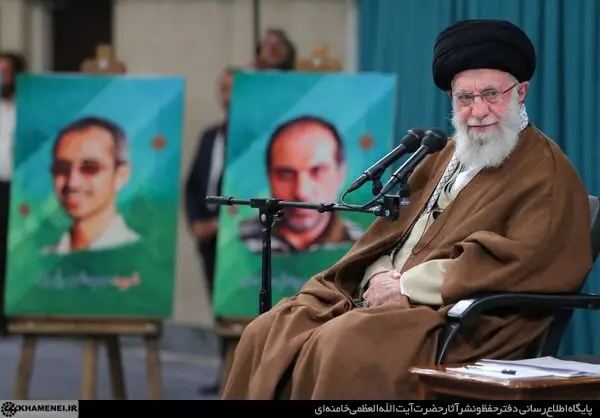 دیدار نخبگان و استعدادهای برتر علمی با حضرت آیت‌الله خامنه‌ای/گزارش تصوصری