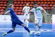 برد تیم ملی فوتسال در گام نخست تورنمنت تایلند 