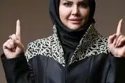 چهره و ظاهر متفاوت خانم مجری/ عکس