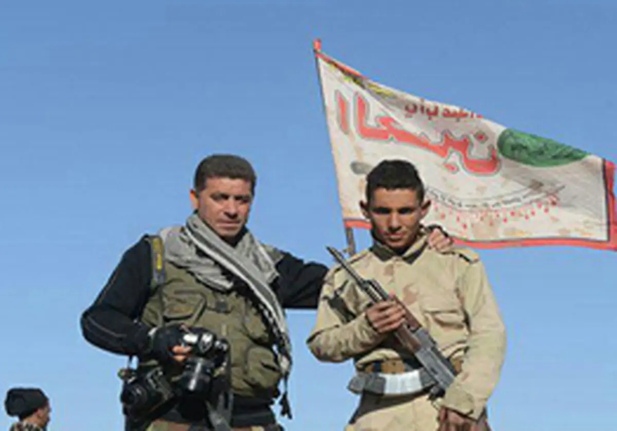 کوچکترین مبارز اهل‌سنت در الحشد الشعبی + تصاویر
