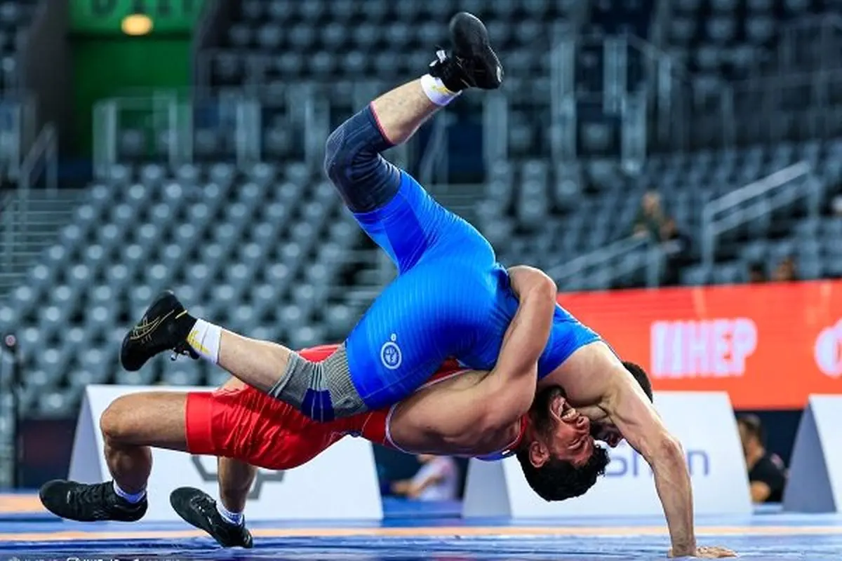 اعضای تیم ملی کشتی فرنگی ایران راهی بیشکک شدند