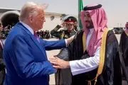 استقبال عجیب ترامپ از بن سلمان در کاخ سفید/عکس