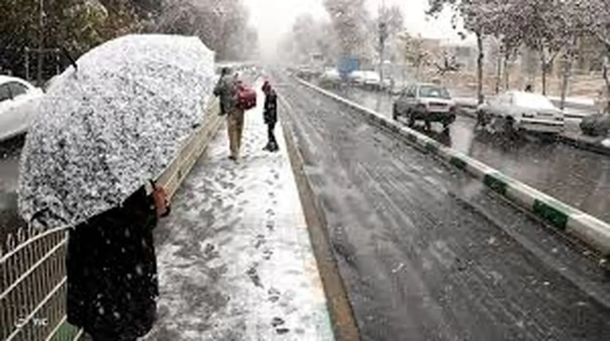 در این استانها برف میبارد