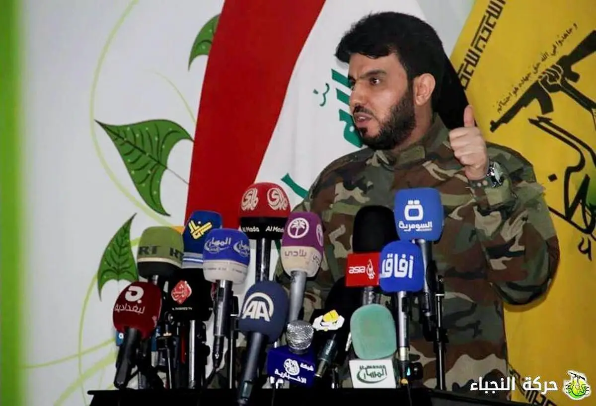 اخراج نظامیان امریکایی توسط «نُجَباء» از منطقه عملیاتی عراق + عکس