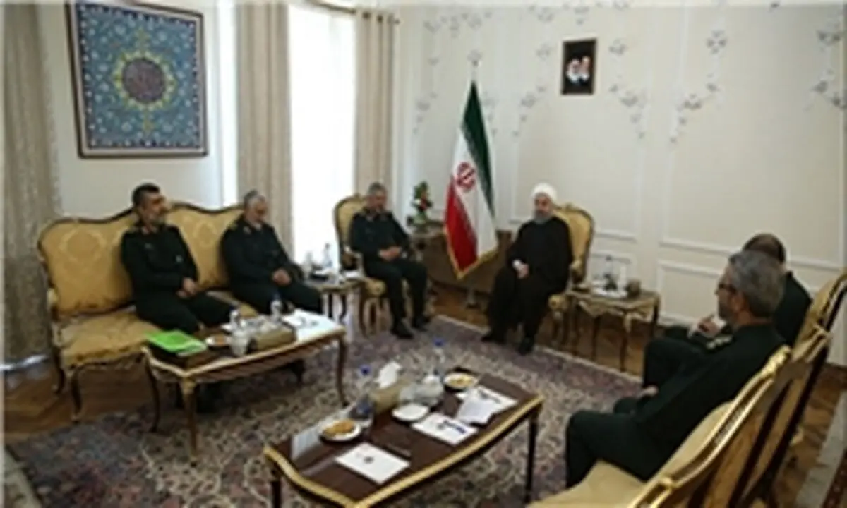 حمایت کامل دولت دوازدهم از خدمات خالصانه سپاه 